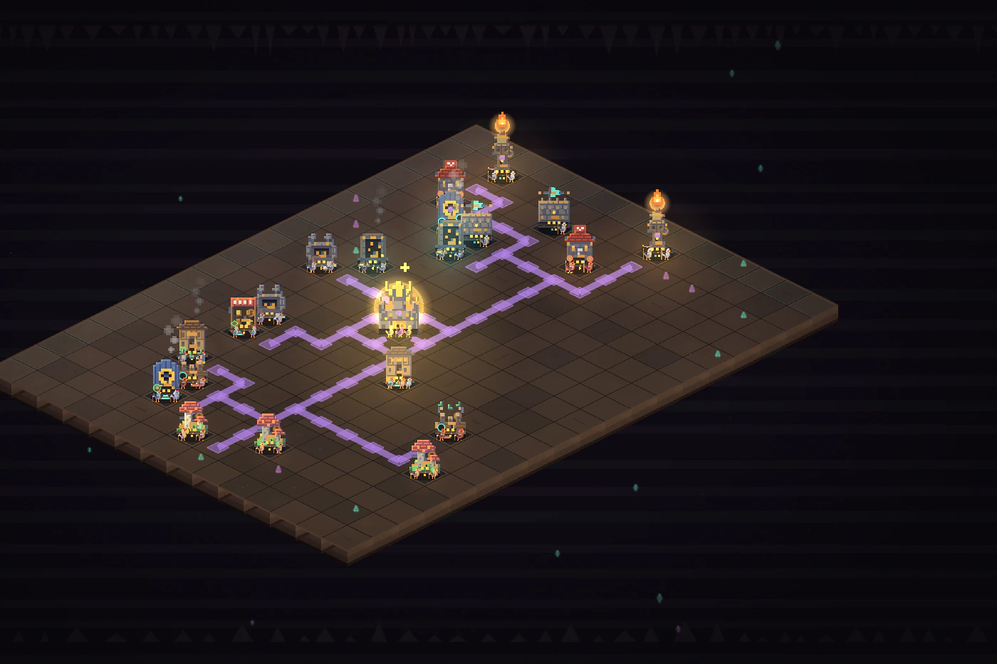 An Empire Age town of steel, rivets, and clockwork