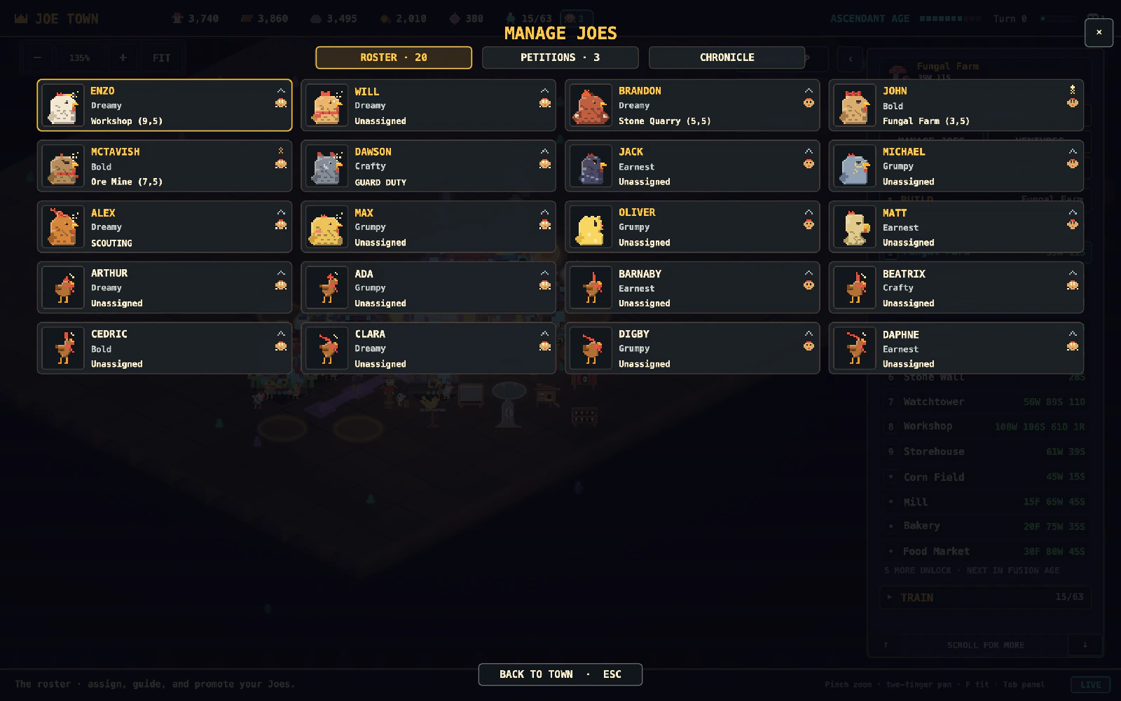 The Joe roster, where every Joe has a history